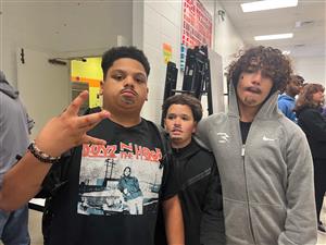 students at fall fest